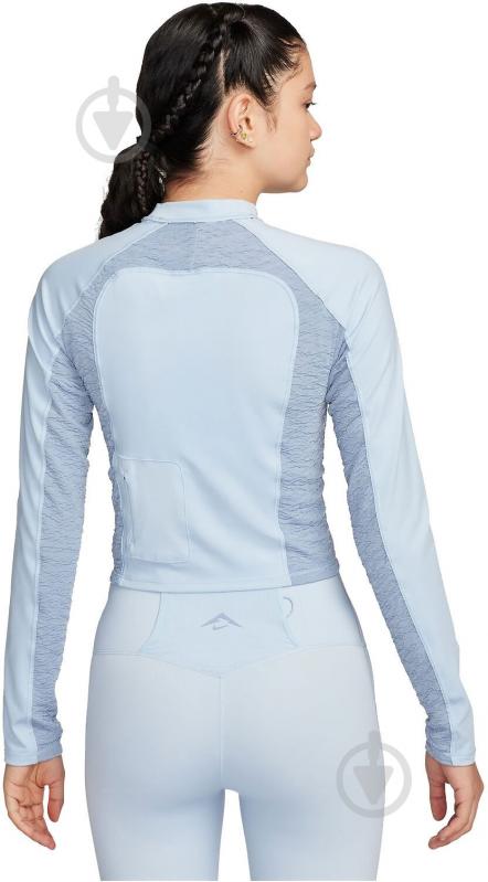 Футболка Nike Trail LS FN4706-440 р.L блакитний - фото 2 Футболка Nike Trail LS FN4706-440 р.L блакитний - фото 2