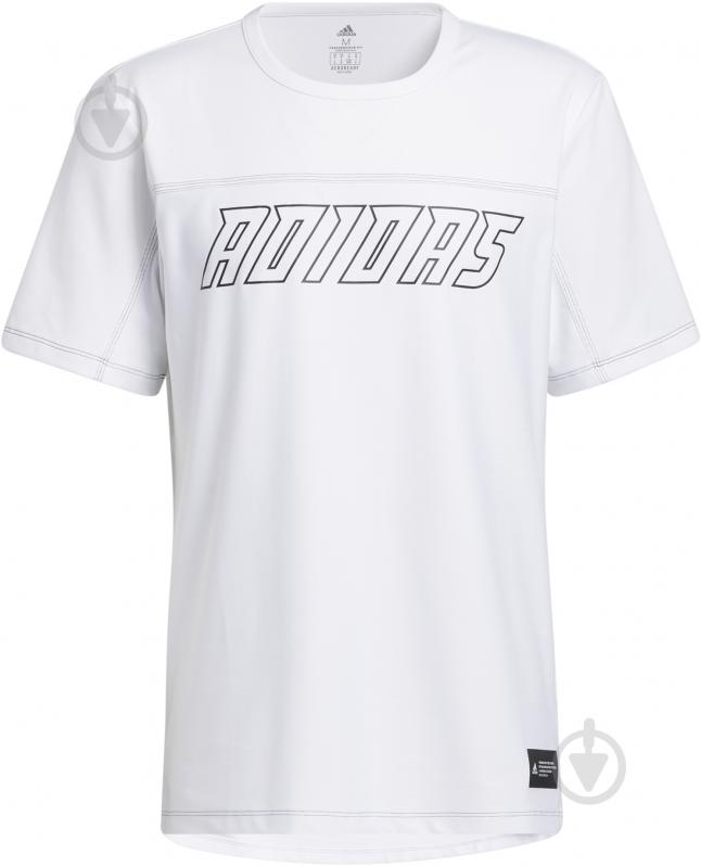 Футболка Adidas FB HYPE TEE GL0455 р.L белый - фото 3 Футболка Adidas FB HYPE TEE GL0455 р.L белый - фото 3