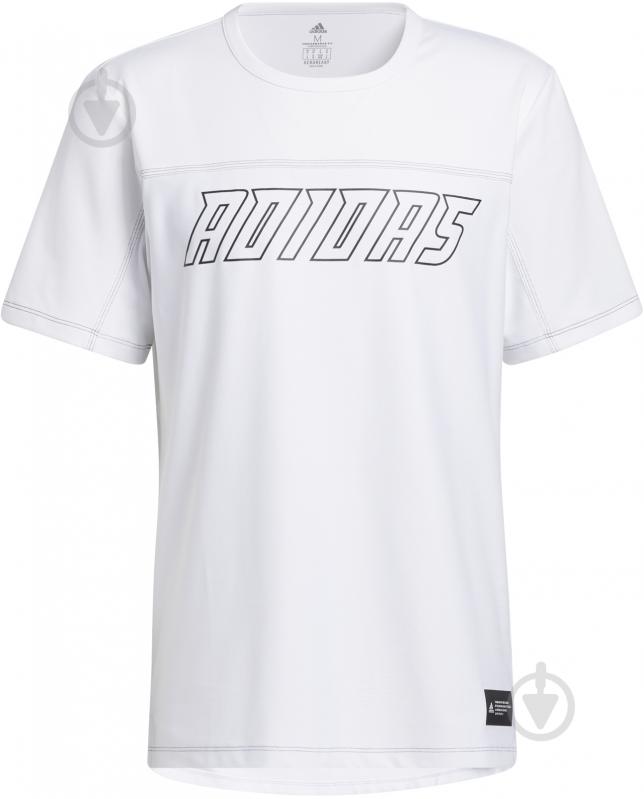 Футболка Adidas FB HYPE TEE GL0455 р.L белый - фото 4 Футболка Adidas FB HYPE TEE GL0455 р.L белый - фото 4