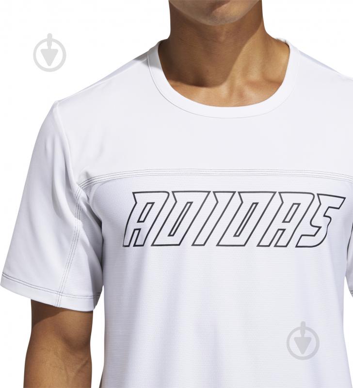Футболка Adidas FB HYPE TEE GL0455 р.L белый - фото 7 Футболка Adidas FB HYPE TEE GL0455 р.L белый - фото 7
