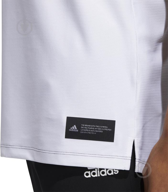 Футболка Adidas FB HYPE TEE GL0455 р.L белый - фото 8 Футболка Adidas FB HYPE TEE GL0455 р.L белый - фото 8