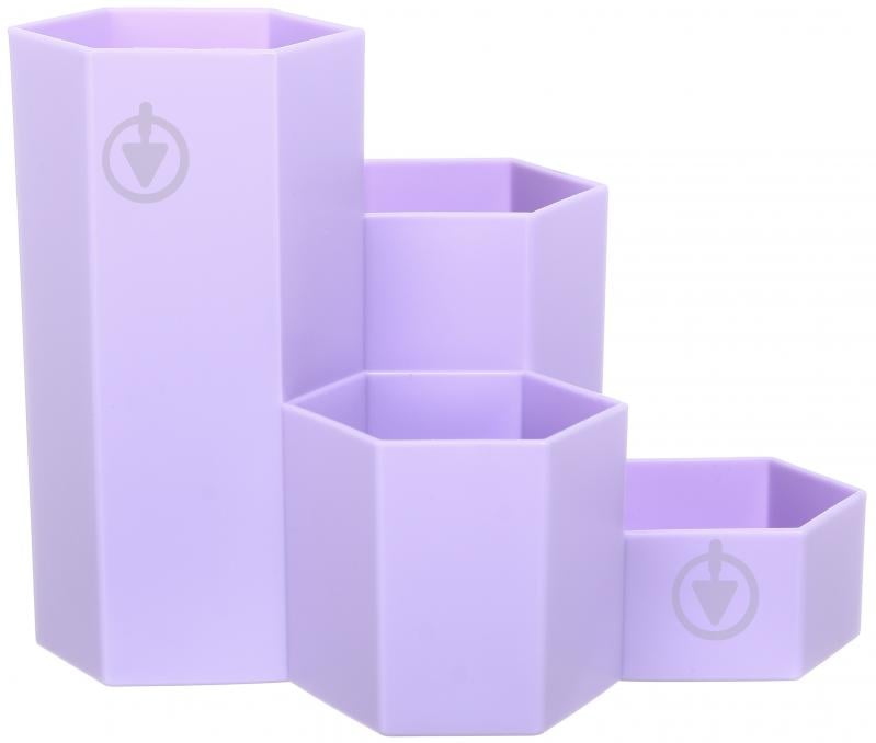 Органайзер настольный для ручок Соти 111х160х122 мм лавандовий NINGBO JOHNSHEN STATIONERY CO.,LTD - фото 2 Органайзер настольный для ручок Соти 111х160х122 мм лавандовий NINGBO JOHNSHEN STATIONERY CO.,LTD - фото 2