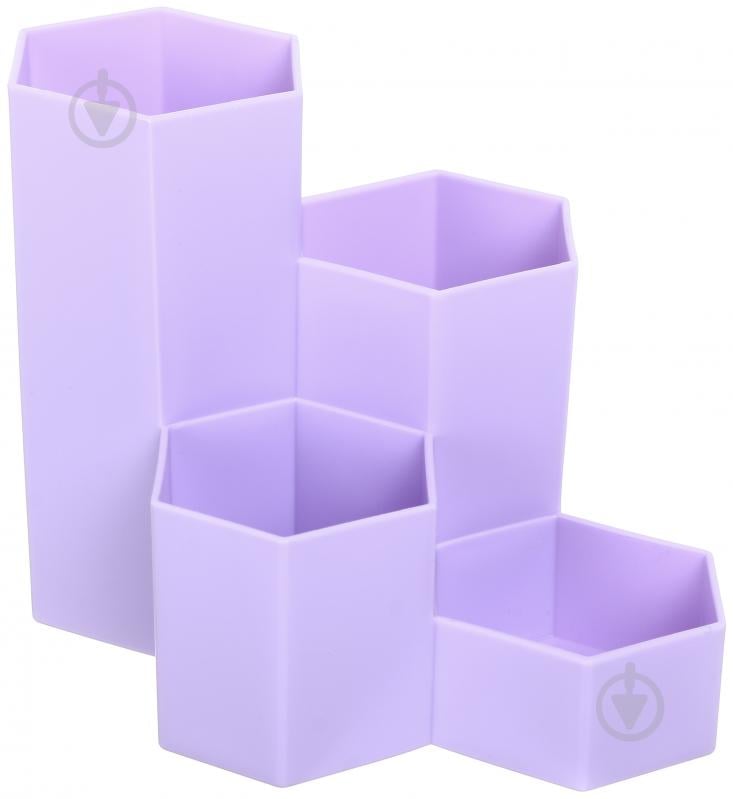 Органайзер настольный для ручок Соти 111х160х122 мм лавандовий NINGBO JOHNSHEN STATIONERY CO.,LTD - фото 1 Органайзер настольный для ручок Соти 111х160х122 мм лавандовий NINGBO JOHNSHEN STATIONERY CO.,LTD - фото 1