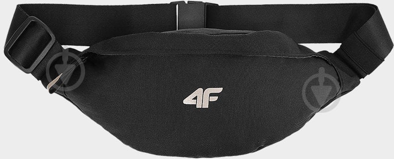 Сумка на пояс 4F WAIST BAG U051 WAIST BAG U051 4FAW23AWAIU051-20S чорний - фото 1