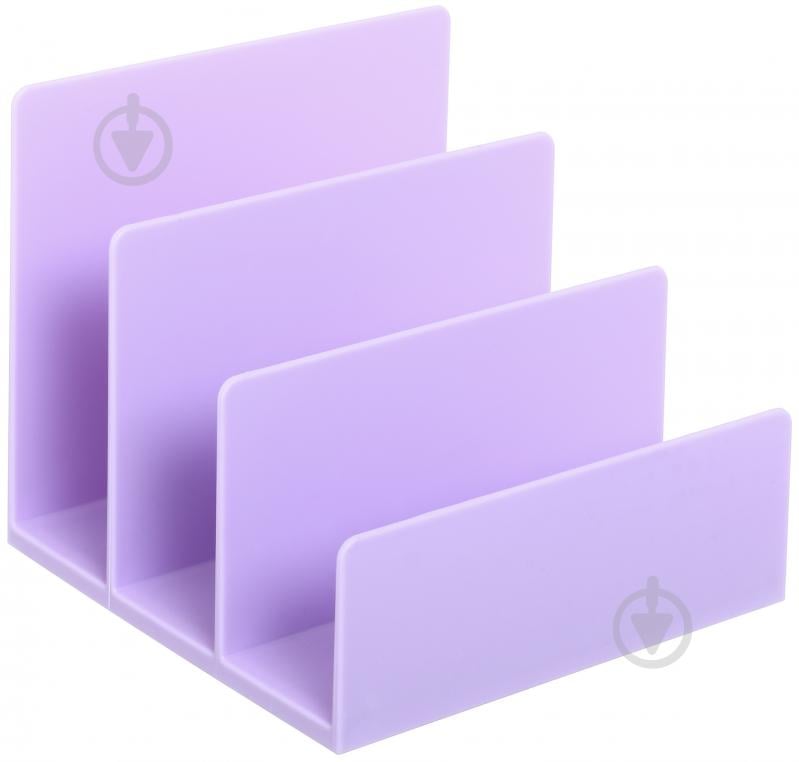 Органайзер настольный для документов 160х160х140 мм лавандовый NINGBO JOHNSHEN STATIONERY CO.,LTD - фото 1 Органайзер настольный для документов 160х160х140 мм лавандовый NINGBO JOHNSHEN STATIONERY CO.,LTD - фото 1
