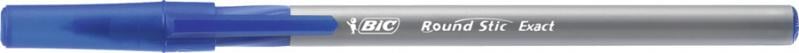 Ручка кулькова BIC Round Stic Exact синя - фото 2