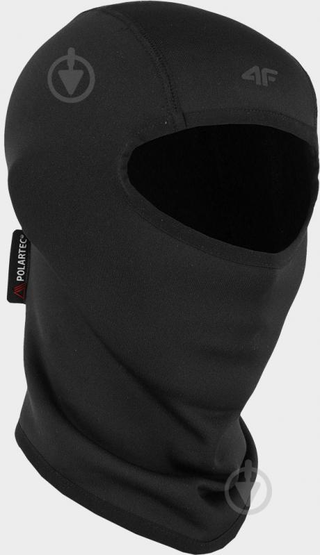 Балаклава 4F BALACLAVA U027 4FAW23ABALU027-20S р.L-XL черный - фото 2