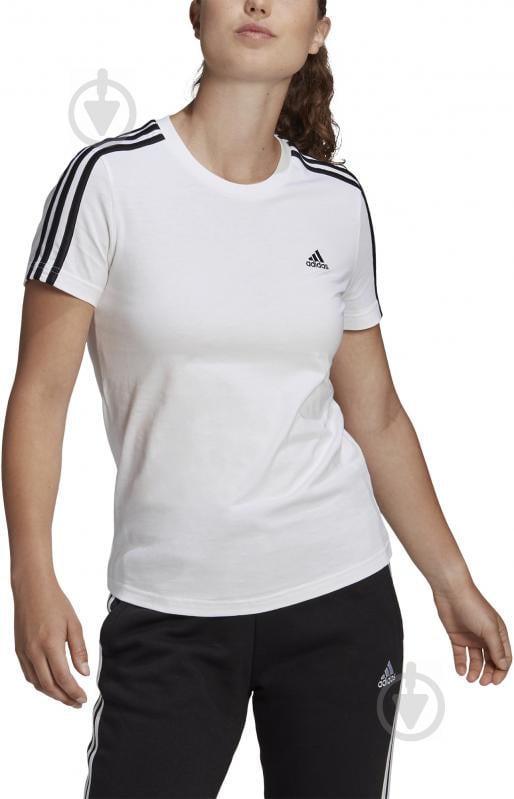 Футболка Adidas W 3S T GL0783 р.M белый - фото 1