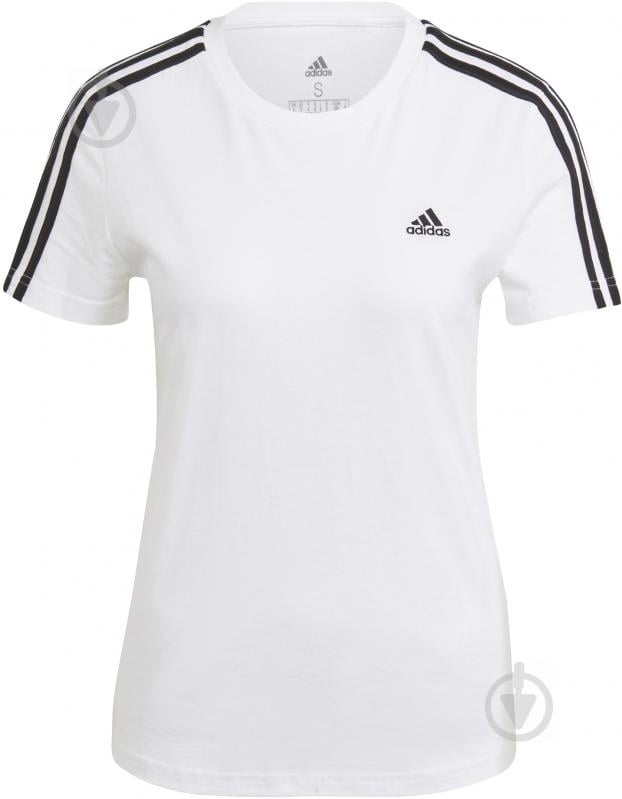 Футболка Adidas W 3S T GL0783 р.M белый - фото 3