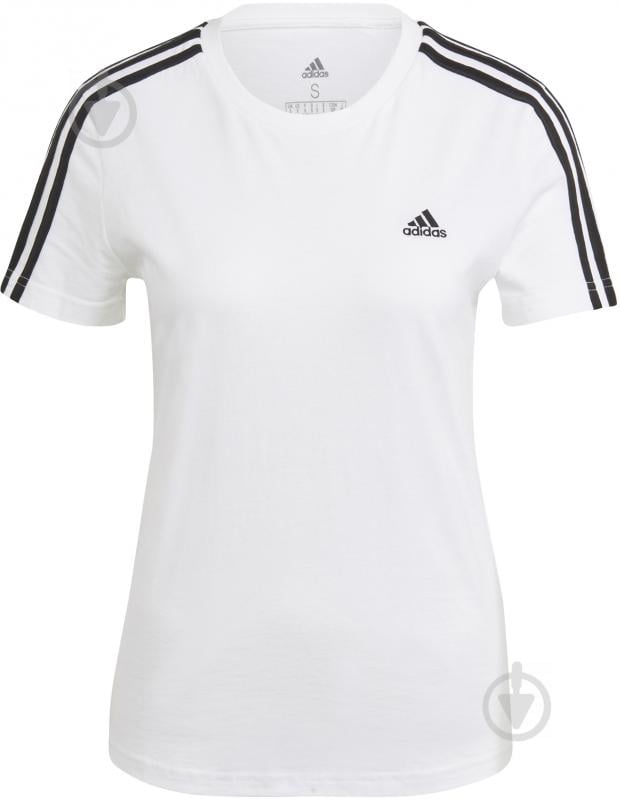 Футболка Adidas W 3S T GL0783 р.M белый - фото 4