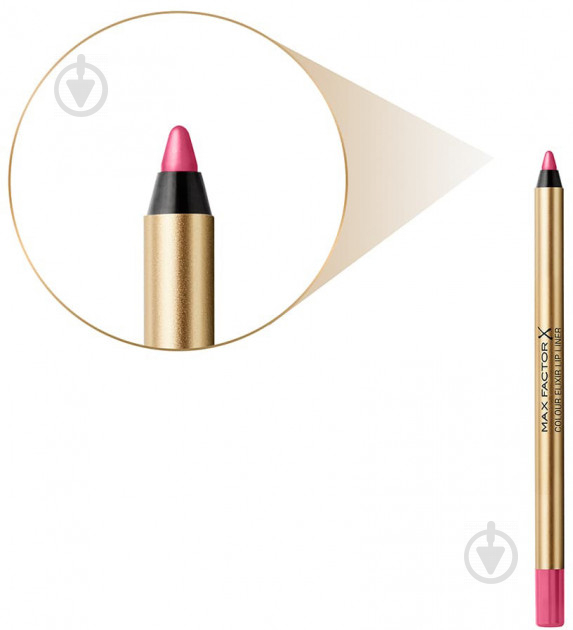 Карандаш для губ Max Factor Colour Elixir Lip Liner № 008 pink blush 1,2 г - фото 2