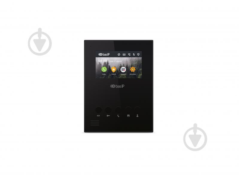 IP-відеодомофон BAS-IP AU-04LA (black) - фото 1 IP-відеодомофон BAS-IP AU-04LA (black) - фото 1
