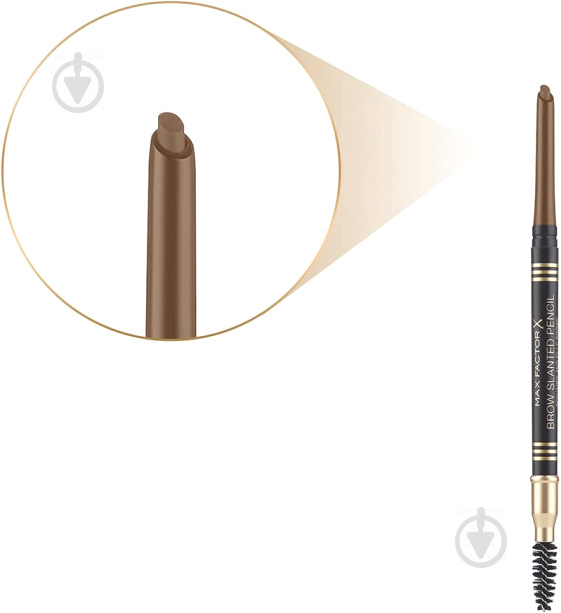 Карандаш для бровей Max Factor Brow Slanted 02 Soft brown 9 г - фото 3