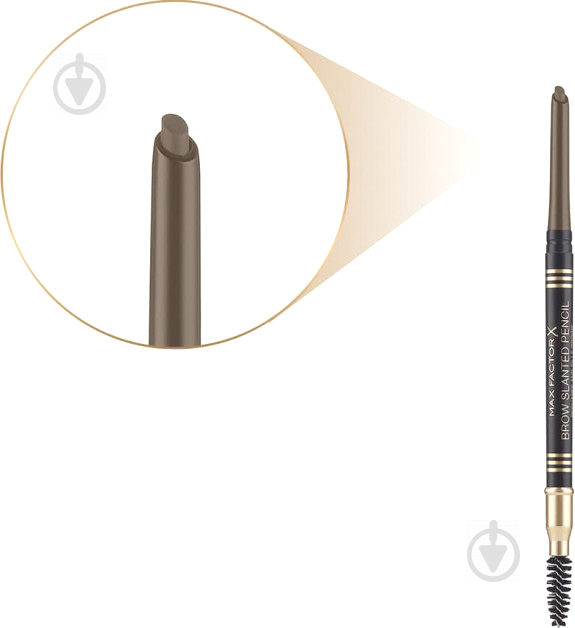 Карандаш для бровей Max Factor Brow Slanted 03 Dark Brown 9 г - фото 3