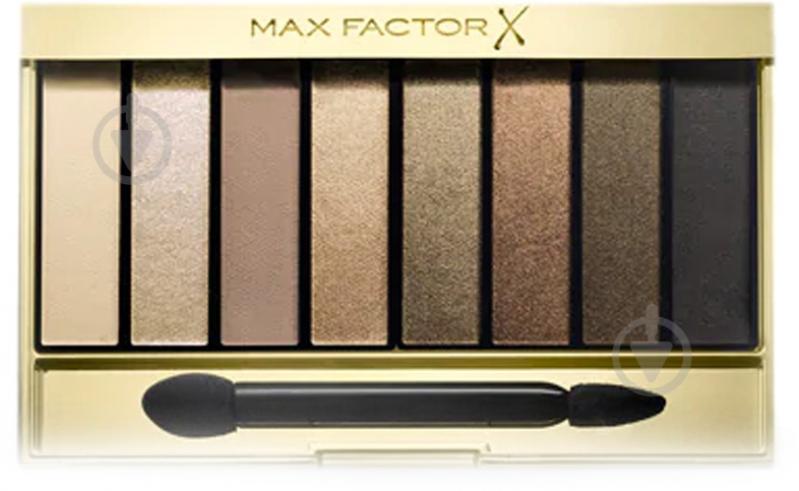 Тіні для повік Max Factor Masterpiece Nude Palette 8 відтінків №02 GOLDEN NUDES 6,5 г - фото 1