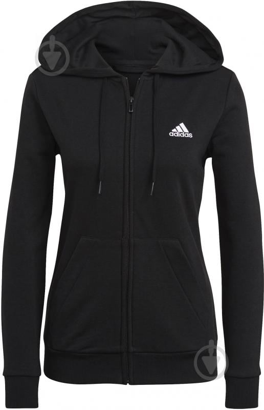 Джемпер Adidas W SL FT FZ HD GL0799 р. M чорний - фото 3