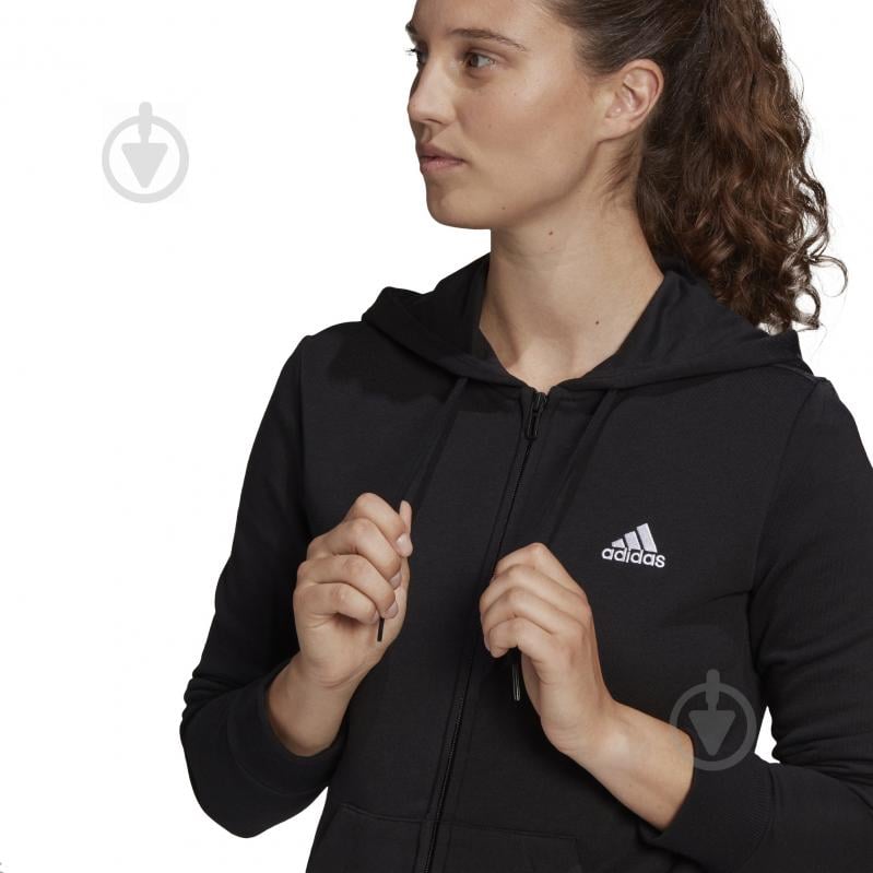 Джемпер Adidas W SL FT FZ HD GL0799 р. M чорний - фото 7