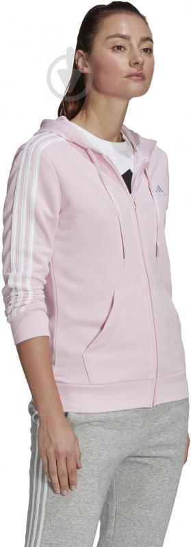 Джемпер Adidas W 3S FT FZ HD GL0805 р. XL розовый - фото 6