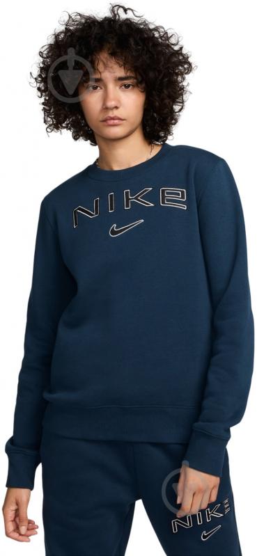 Джемпер Nike HM9754-478 р.S синий - фото 2 Джемпер Nike HM9754-478 р.S синий - фото 2