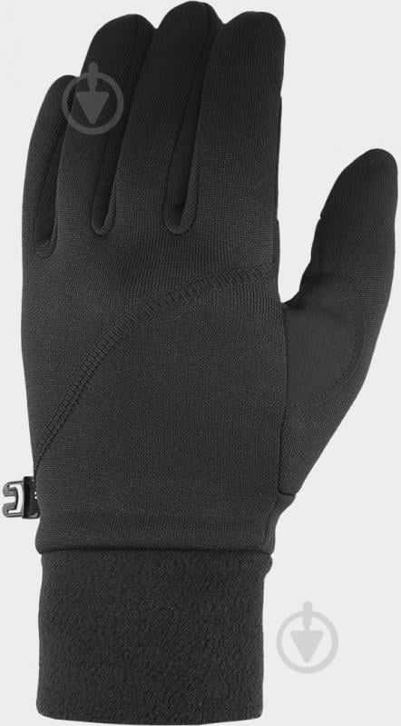 Варежки 4F GLOVES CAS U053 4FAW23AGLOU053-20S р.L черный - фото 1