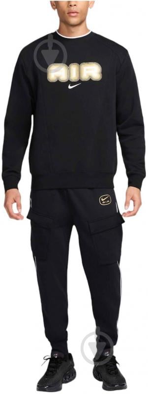 Джемпер Nike HM0177-010 р.S чорний - фото 3 Джемпер Nike HM0177-010 р.S чорний - фото 3