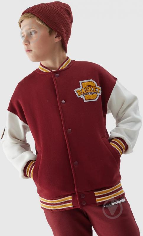 Джемпер 4F 4FJRAW23TSWSM1129-61S р.122 красный - фото 1 Джемпер 4F 4FJRAW23TSWSM1129-61S р.122 красный - фото 1