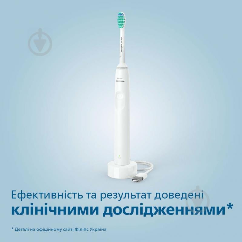 Електрична зубна щітка Philips Sonicare 2100 Series HX3651/13 - фото 2