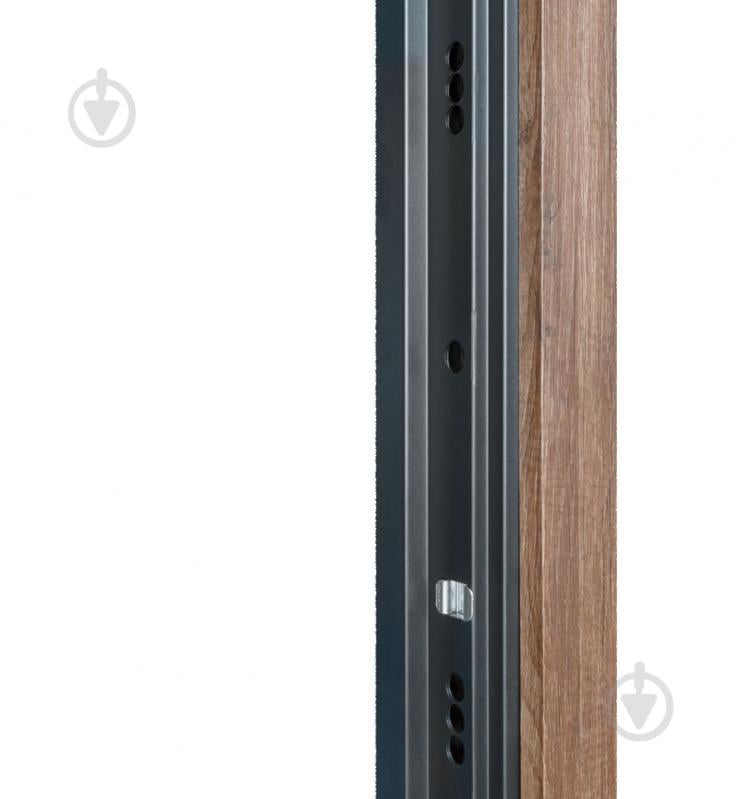 Двері вхідні Булат К-8 мод.520/236 дуб табак / дуб немо лате 2050x850 мм ліві - фото 9