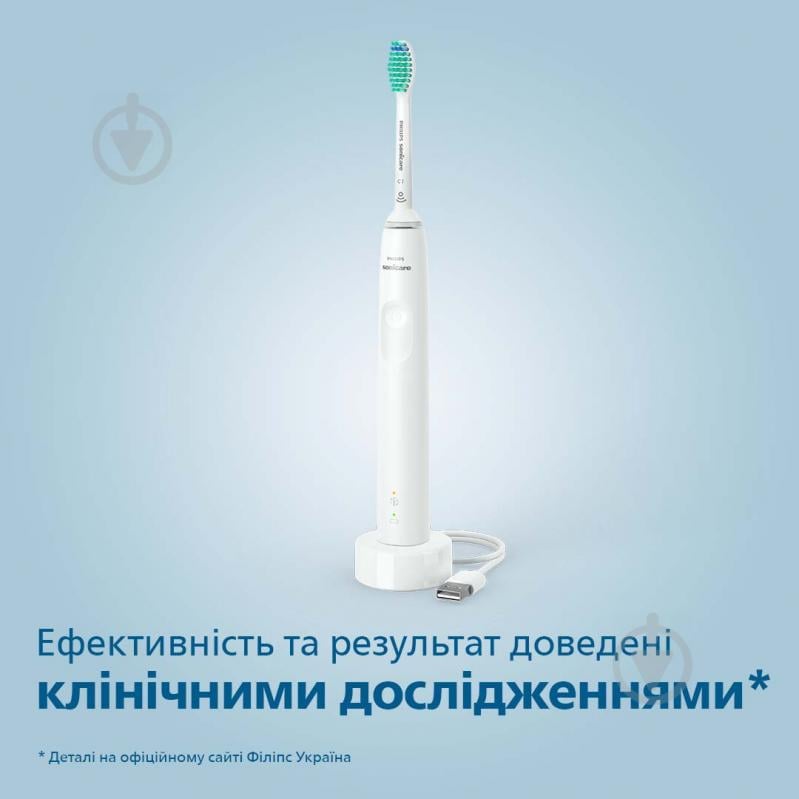 Электрическая зубная щетка Philips Sonicare 3100 series HX3671/13 - фото 2