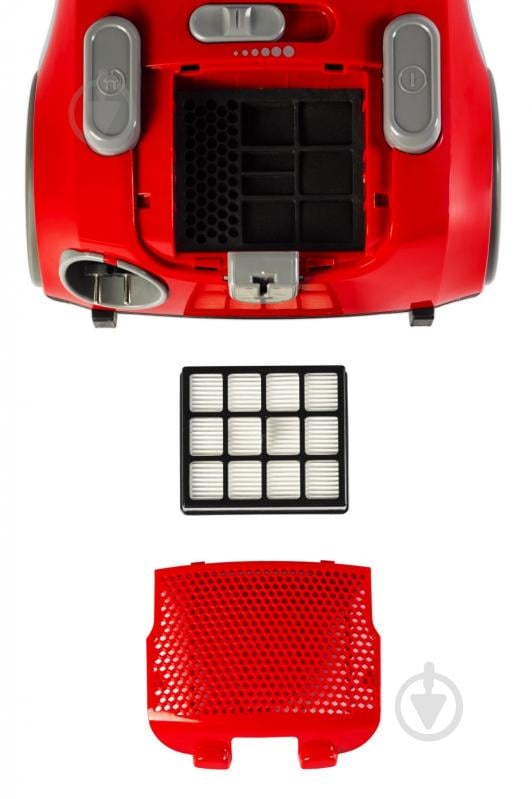 Пилосос Artel VCU 0120"+турбощітка RED red - фото 7 Пилосос Artel VCU 0120"+турбощітка RED red - фото 7