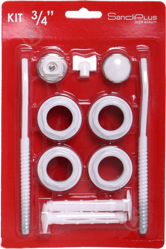 ? Монтажный комплект для радиаторов SandiPlus 3/4'' с креплением ...