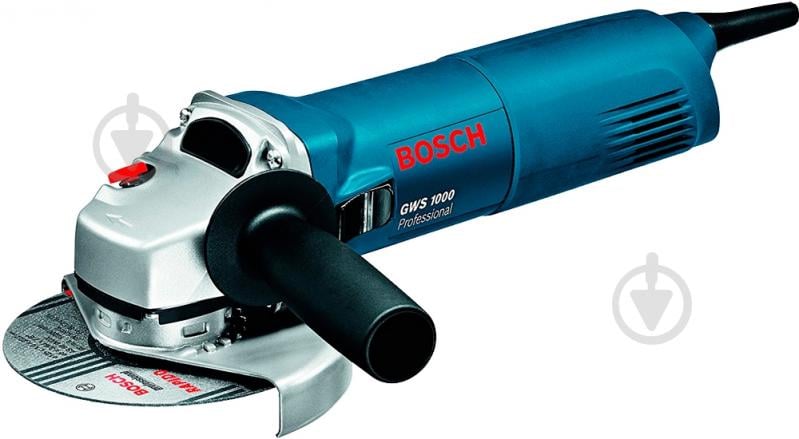 Болгарка (угловая шлифмашина) Bosch Professional GWS 1000 0601828800 - фото 1