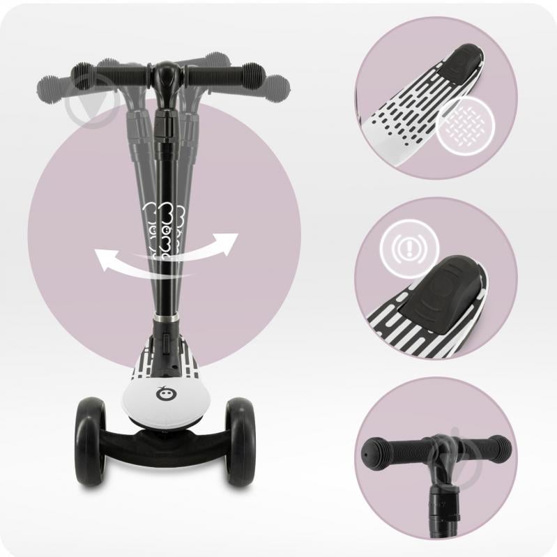 Самокат MoMi SAN Gray серый MAED00019 - фото 2