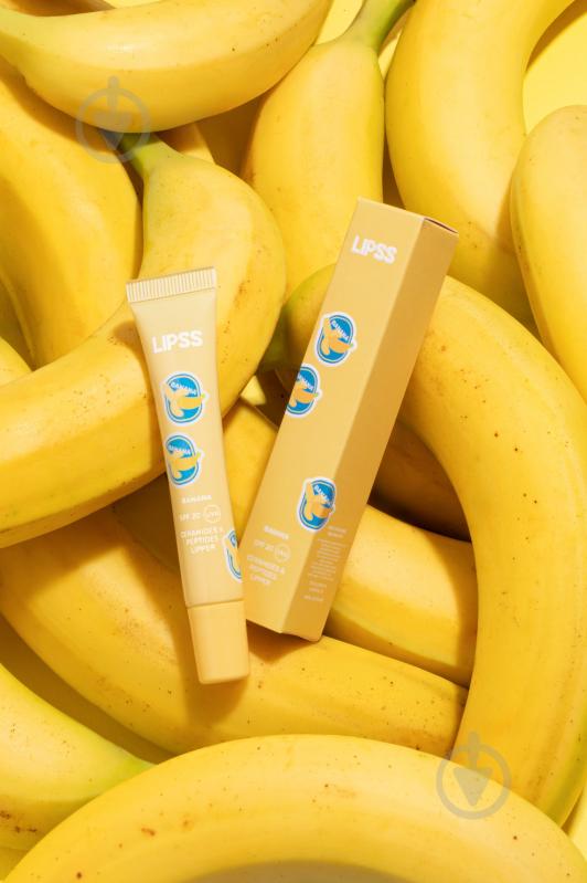 Бальзам для губ LIPSS Lipper Banana 10 мл - фото 5