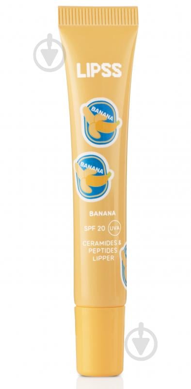 Бальзам для губ LIPSS Lipper Banana 10 мл - фото 1