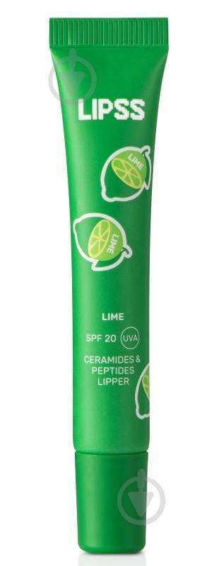 Бальзам для губ LIPSS Lipper Lime 10 мл - фото 1