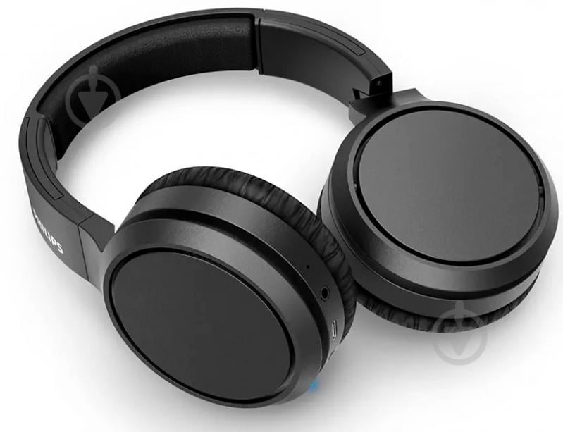 Навушники Philips TAH5205 Over-Ear Anc Wireless Mic black (TAH5205BK/00) - фото 7