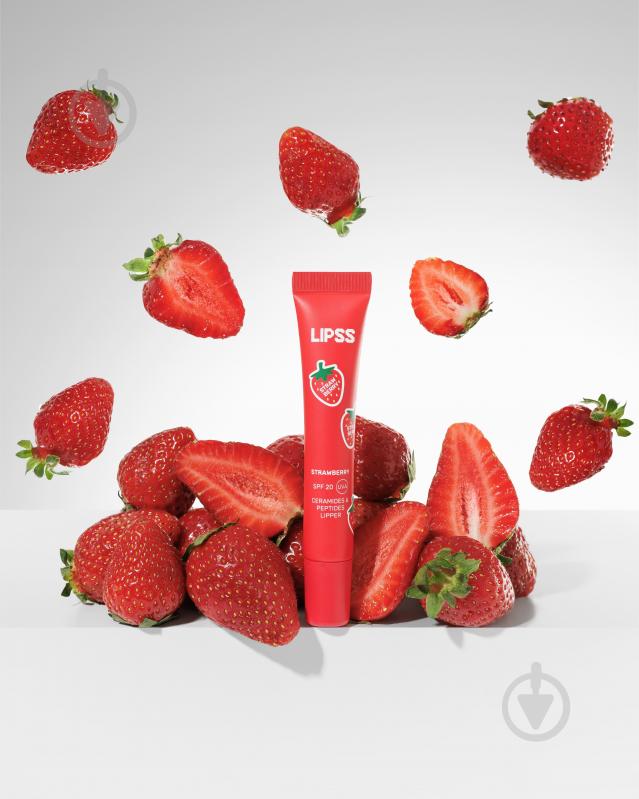 Бальзам для губ LIPSS Lipper Strawberry 10 мл - фото 6
