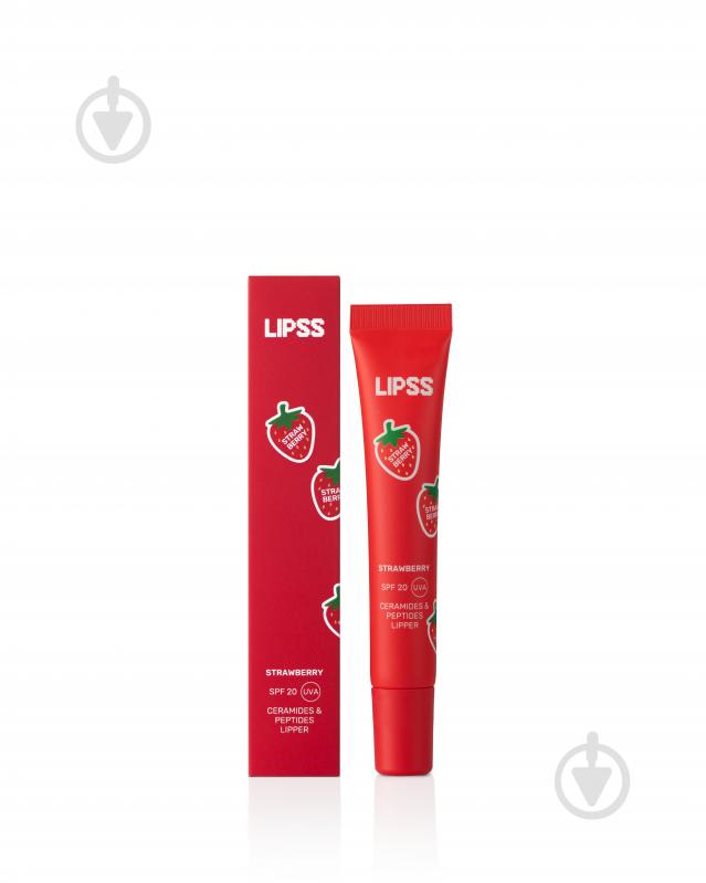 Бальзам для губ LIPSS Lipper Strawberry 10 мл - фото 2
