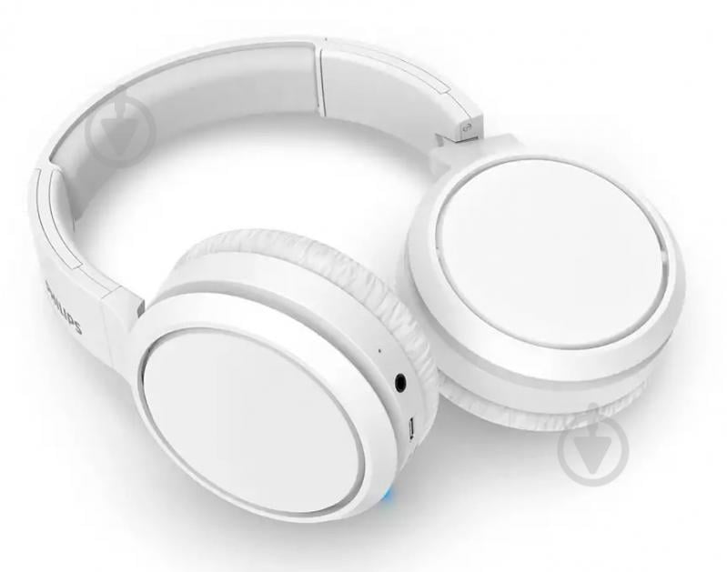 Навушники Philips TAH5205 Over-Ear Anc Wireless Mic white (TAH5205WT/00) - фото 6