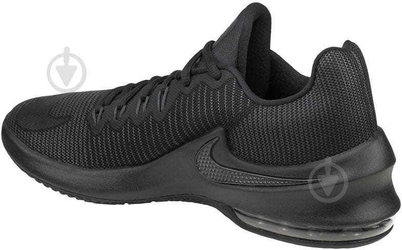 Кроссовки мужские демисезонные Nike AIR MAX INFURIATE 2 LOW 908975-001 р.46 черные - фото 4