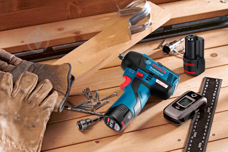 Гайковерт ударний акумуляторний Bosch Professional GDS 10.8 V-EC 06019E0100 - фото 2