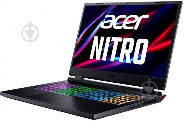 Ноутбук Acer Nitro 5 AN517-55-77JV 17,3" (NH.QLFEU.007) obsidian black - фото 3