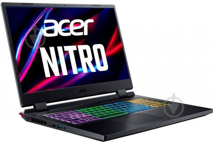 Ноутбук Acer Nitro 5 AN517-55-77JV 17,3" (NH.QLFEU.007) obsidian black - фото 2