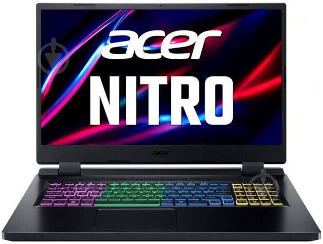 Ноутбук Acer Nitro 5 AN517-55-77JV 17,3" (NH.QLFEU.007) obsidian black - фото 1