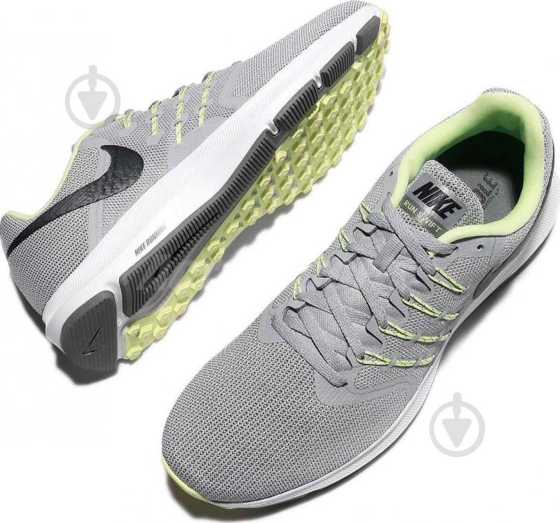 Кроссовки мужские демисезонные Nike RUN SWIFT 908989-008 р.43 серые - фото 8 Кроссовки мужские демисезонные Nike RUN SWIFT 908989-008 р.43 серые - фото 8