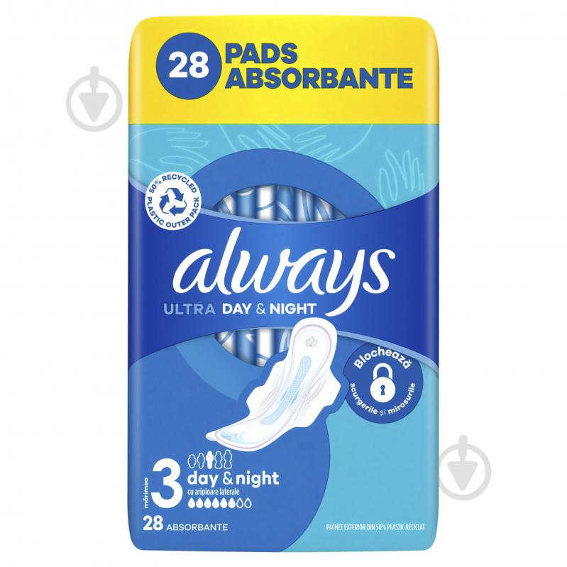 Прокладки гігієнічні Always Day&Night розмір 3 28 шт. - фото 2