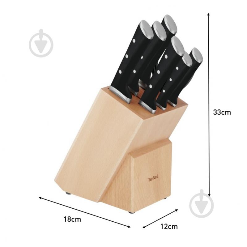 Набір ножів у колоді K232S704 Tefal - фото 33