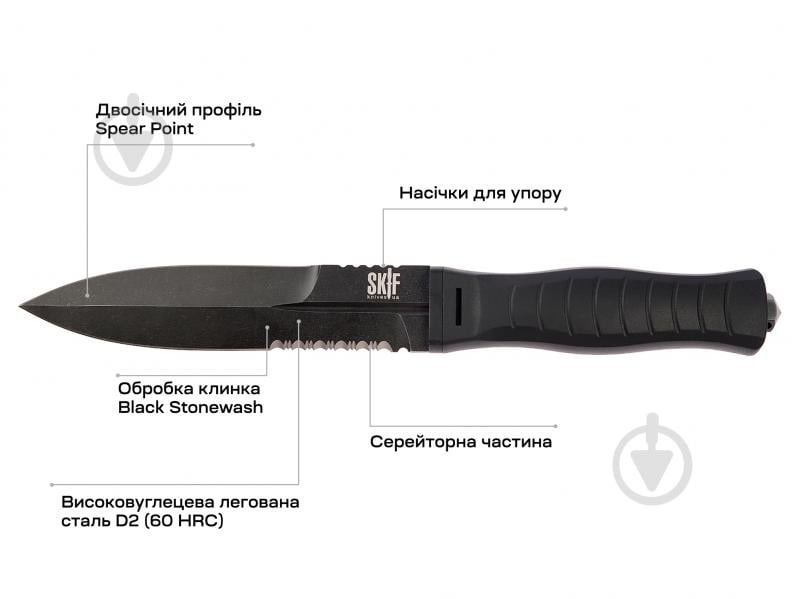 Нож Skif Neptune BSW Black 1765.03.64 - фото 2