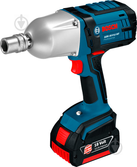 Гайковерт ударний акумуляторний Bosch Professional GDS 18 V-LI HT 06019B1300 - фото 1